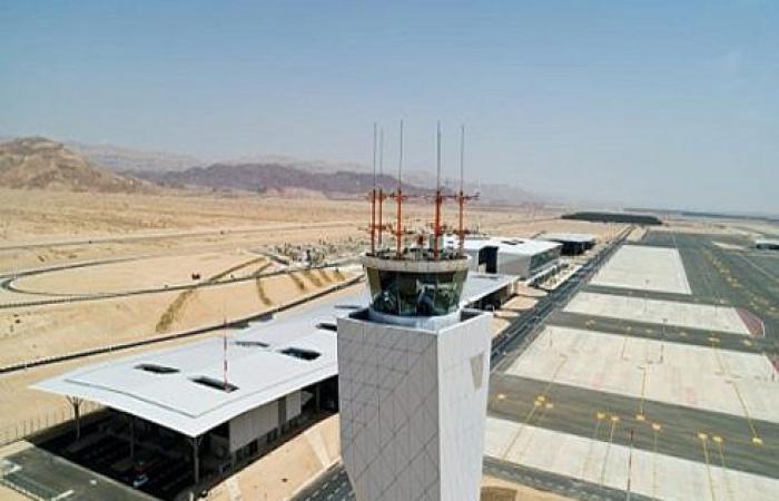 بالصور والفيديو : شاهدوا المطار الاسرائيلي الذي احتجت الاردن على انشائه