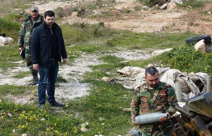عسكري سوري لـ"سبوتنيك" يحدد مصدر قذائف الكيميائي على الجنود وهوية مطلقيها