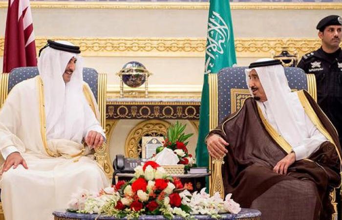 أمير قطر يتلقى دعوة من ملك السعودية لحضور قمتين بمكة