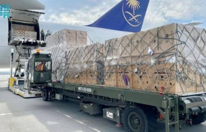وصول الطائرة الإغاثية السعودية الـ 21 لمساعدة الشعب الأوكراني