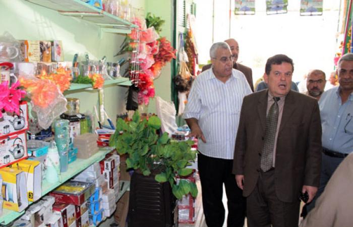 افتتاح معرض لمنتجات غزل المحلة بالعريش