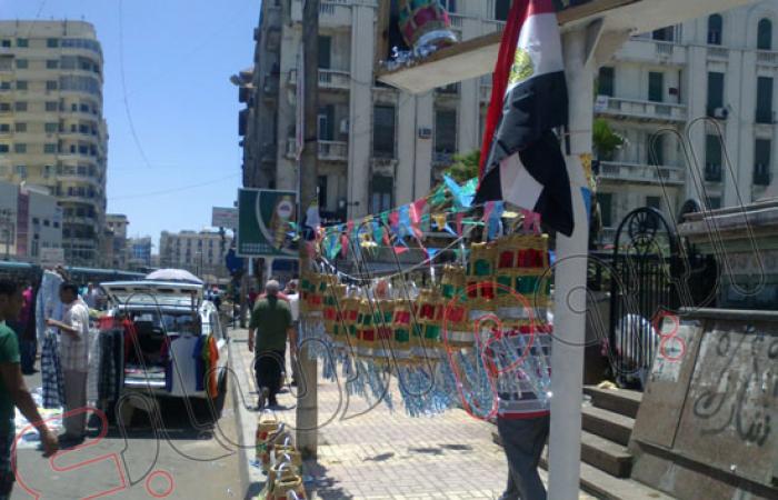 بالصور.. فوانيس ثورة 30 يونيو تملأ ميدان القائد إبراهيم
