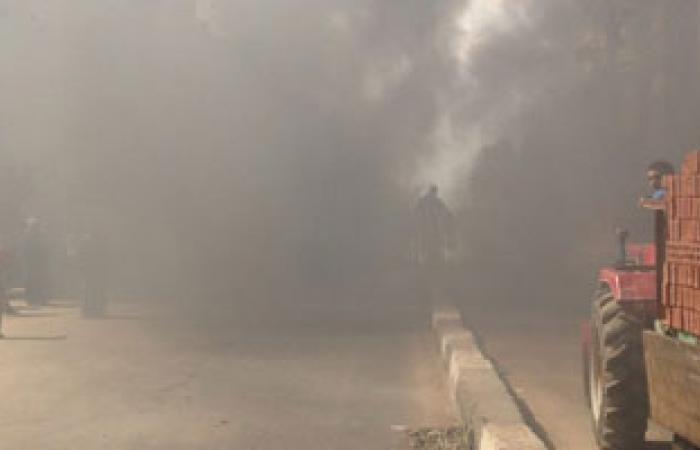 إخماد حريق شب فى مجمع سكنى يضم مقر بنك الصادرات ببورتسودان