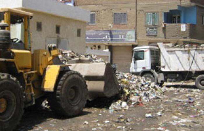 حملة نظافة بمنطقة مساكن عثمان بمدينة قنا