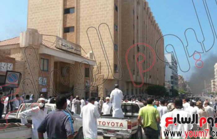 بالصور.. هدوء حذر بمدينة مرسى مطروح بعد سقوط قتيل و37 مصاباً