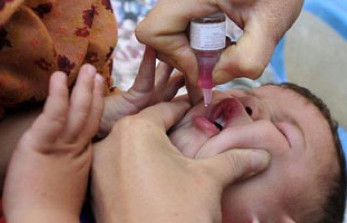 تطعيم 14 مليونا و191 ألف طفل فى الحملة القومية ضد شلل الأطفال