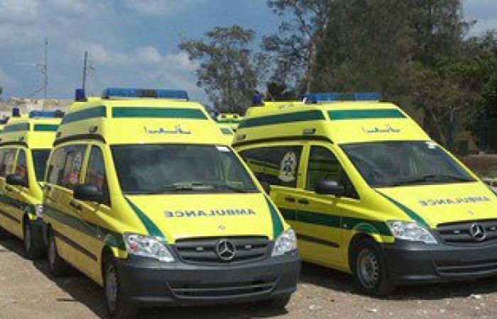 نقل 10 مصابين فى حادث طريق "برج العرب" إلى مستشفى "العامرية"