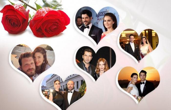 هذه أشهر الثنائيات الرومانسيّة بين النجوم الأتراك في "يوم الحب"