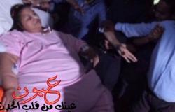 بالفيديو || لحظة وصول «أسمن امرأة في العالم» إلى مستشفى بـ«أبو ظبي»