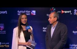 لقاء مع الإعلامى إبراهيم حجازى من داخل حفل قرعة البطولة العربية