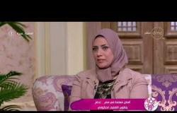 السفيرة عزيزة - ولاء نصاري - توضح كيف حصلت على جائزة أفضل معلمة في مصر