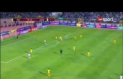 أول فرصة ضائعة لفريق المصري على شباك مونانا الجابوني في الدقيقة 6 من المباراة - المصري ومونانا