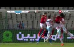 القائم الأيمن لجنش يمنع هدف التعادل للأهلي من رأسية مروان محسن