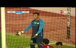 محمد كوفى يحرز الهدف الثانى لفريق المصرى فى مرمى الداخلية فى الدقيقة 46 من زمن المباراة
