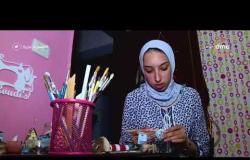 السفيرة عزيزة - تقرير عن " رودينا تصنع أشكالاً فنية من بواقي أخشاب السفن "