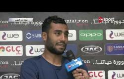 حسام حسن لاعب سموحة: إحنا منقلُش عن نادي الزمالك