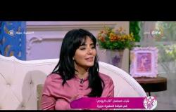 السفيرة عزيزة - إيمان سلامة - تتحدث عن تحضيرها لمشاهد مسلسل " الأب الروحي "