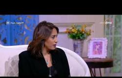 السفيرة عزيزة - دينا حمدي - توضح أهم الخامت التي تستخدمها في تصميم أزيائها