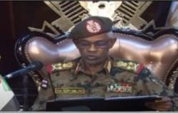 الجيش السوداني: مجلس عسكرى انتقالى وتعطيل العمل بالدستور وإعلان حالة الطوارئ