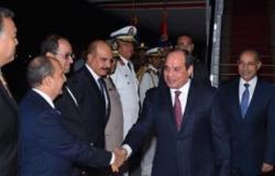 السيسي يصل القاهرة عقب زيارة غينيا وأمريكا وكوت ديفوار والسنغال