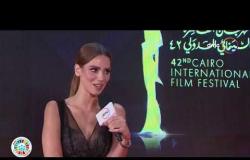 مهرجان القاهرة السينمائي الدولي - لقاء مع النجوم إيمان العاصي وشريف سلامة وكريم صبحي