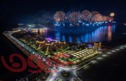 رأس الخيمة تبعث رسالة الأمل والإنجاز بإطلاق أحد أكبر عروض الألعاب النارية في العالم احتفالاً بالعام الجديد