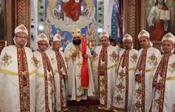 إيبارشية البحر الأحمر تحتفل بسيامة «7 كهنة جدد»