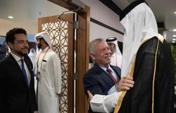 أمير قطر يقيم حفل استقبال للملك وولي العهد وقادة دول في افتتاح كأس العالم