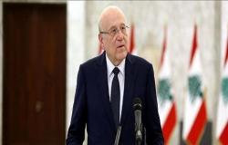 ميقاتي: مطلوب إرادة سياسية لانتخاب رئيس جديد للبنان