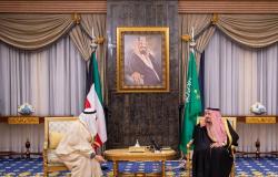 صدور بيان مشترك في ختام زيارة أمير دولة الكويت للسعودية
