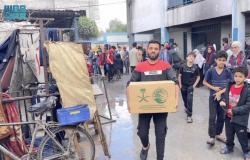 سلمان للإغاثة يواصل مساعدة سكان قطاع غزة