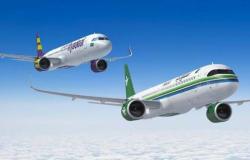 "الخطوط السعودية" تعلن عن صفقة لشراء 105 طائرات من إيرباص