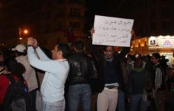 مسيرة للمعارضين وتمرد بمدينة كفر الشيخ عقب خطاب الرئيس