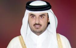 أمير قطر يستقبل رئيس الائتلاف السورى لقوى المعارضة