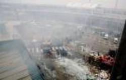 السيطرة على حريق هائل يشل مطار نيروبي الدولي بكينيا وانهيار أجزاء منه