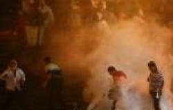 أمن أسوان يطلق قنابل الغاز لفض اشتباكات مع أنصار مرسي ويقبض على 8 منهم