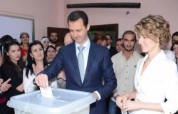 بالصور.. «الأسد» ومرشحو الرئاسة السورية يدلون بأصواتهم في الانتخابات
