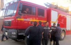 الحماية المدنية: حريق بمخلفات فى شارع عبد الخالق ثروت وسط العاصمة