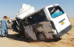 إصابة 5 أشخاص فى حادث مرورى بشمال سيناء