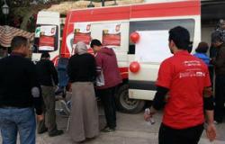 شباب الشرقية يشاركون فى حملات التبرع بالدم لصالح مصابى الجيش