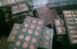 ضبط 1.5 طن حلوى المولد فاسدة بمصنع فى منشأة القناطر