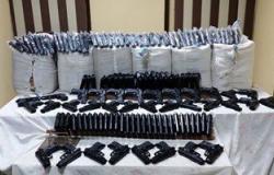 الأمن العام يضبط 42 قطعة سلاح نارى و123 قضية مخدرات خلال 24 ساعة