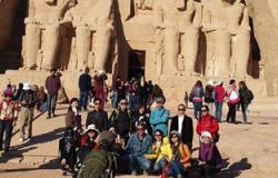 رئيس غرفة شركات السياحة بأسوان: 800 سائح يزورون معبد أبوسمبل اليوم