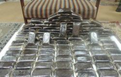ضبط أسلحة ومخدرات و200 طن أرز شعير مخبأة داخل مخازن فى حملة أمنية بكفر الشيخ