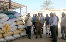 مباحث تموين الغربية تضبط تاجر غلال حجب 300 طن أرز عن التداول