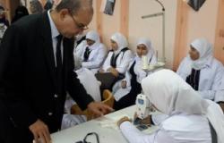 بالصور.. وكيل تعليم بورسعيد يتابع سير العملية التعليمية بعدد من المدارس