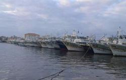 غلق بوغاز عزبة البرج أمام حركة الصيد وانتظام العمل بميناء دمياط