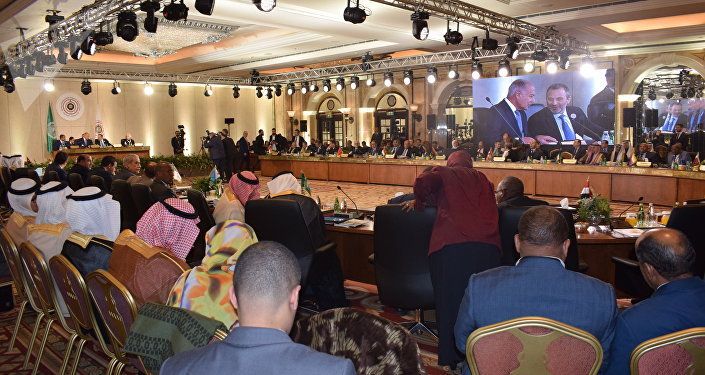 إجتماع وزراء الخارجية العرب في إطار القمة الاقتصادية العربية في بيروت، لبنان 18 يناير/ كانون الثاني 2019