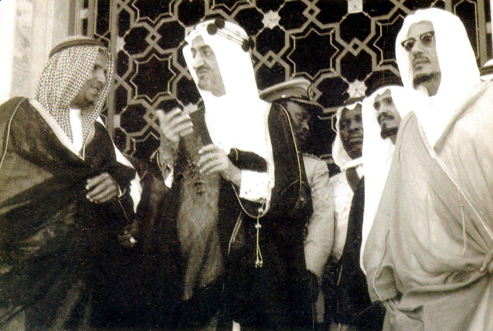 الملك فيصل عام 1952