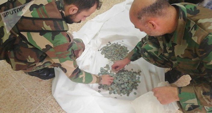 الأمن الجنائي السوري يفشل عملية تهريب آلاف القطع الأثرية من درعا إلى السعودية